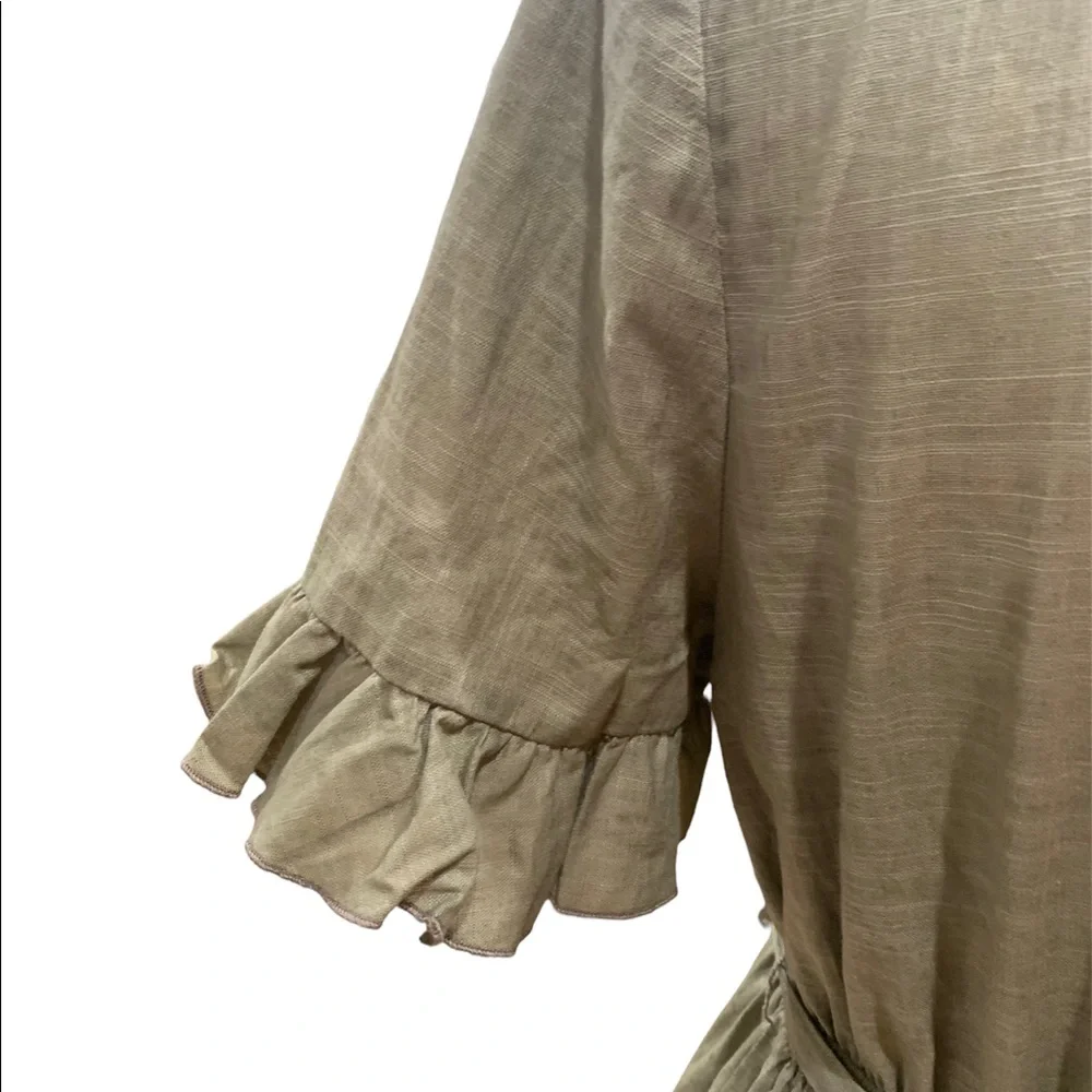 SHEIN Olive green romper size S NWOT - Picture 7 of 7